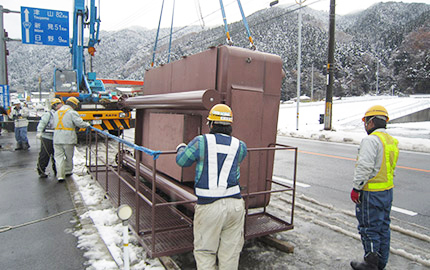 道路交通情報設備工事